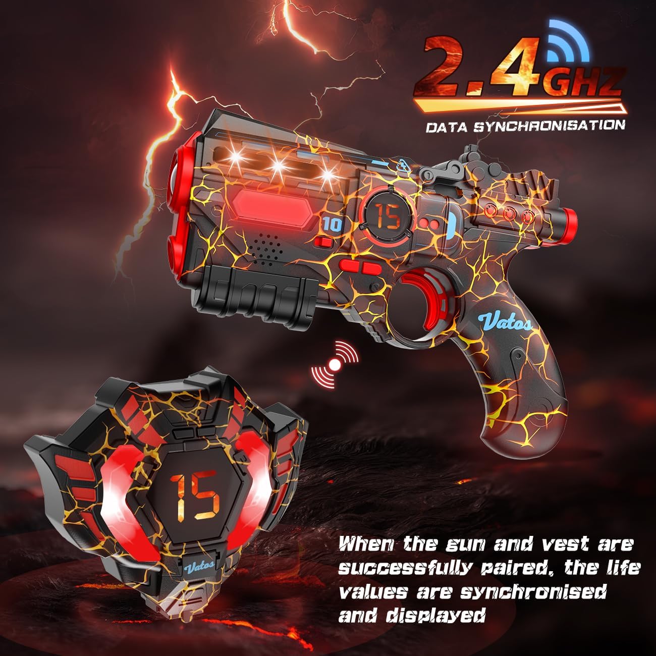VATOS Kids Christmas Party Gif - Laser Tag Set Kids recensie en prijs