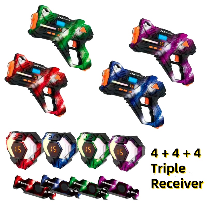 CSTAG 4x4x4 Laser Tag Guns Set - Laser Tag Set Kids recensie en prijs