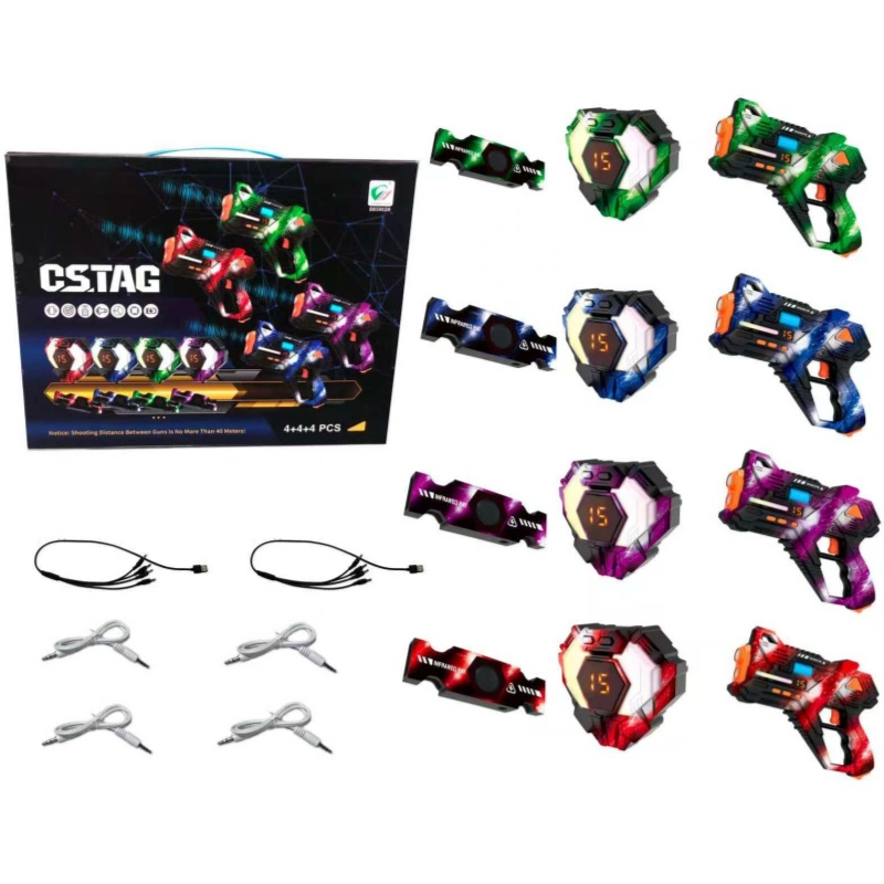 CSTAG 4x4x4 Laser Tag Guns Set - Laser Tag Set Kids recensie en prijs