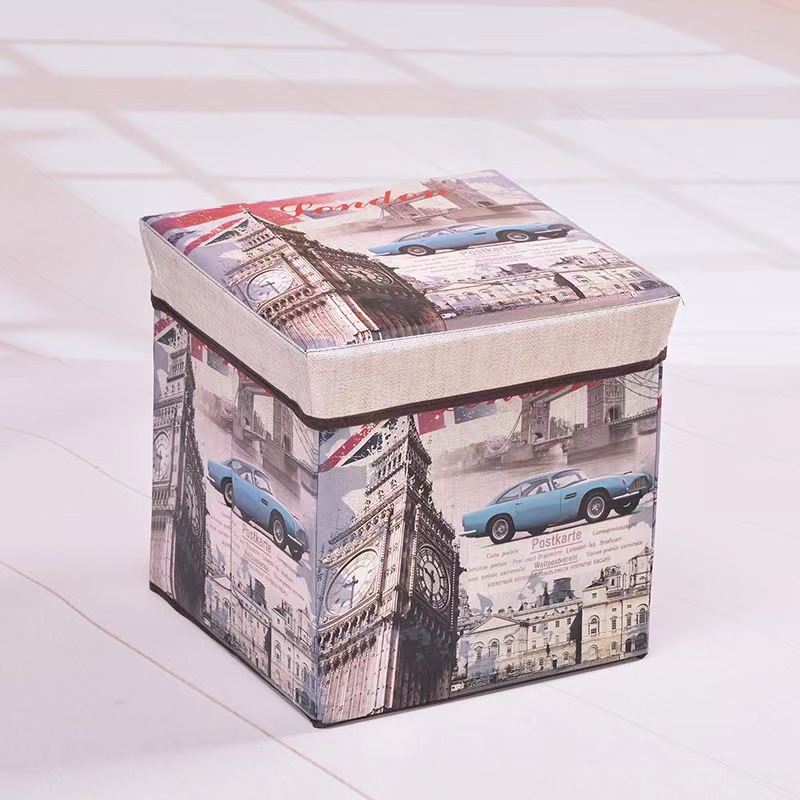 Vintage Printed Folding Storag - Kids Toys Vintage recensie en prijs
