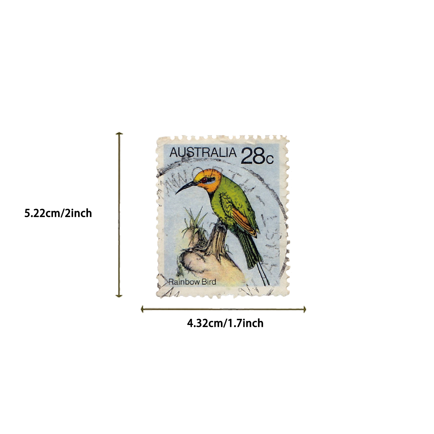 50pcs Retro Stamp Art Stickers - Kids Toys Vintage recensie en prijs
