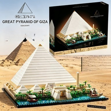 21058 of Giza Building Blocks  - Kids Toys Egypt recensie en prijs