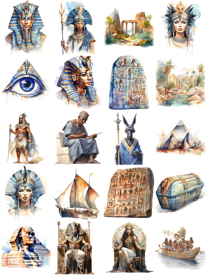 Ancient Egypt Stickers Crafts  - Kids Toys Egypt recensie en prijs
