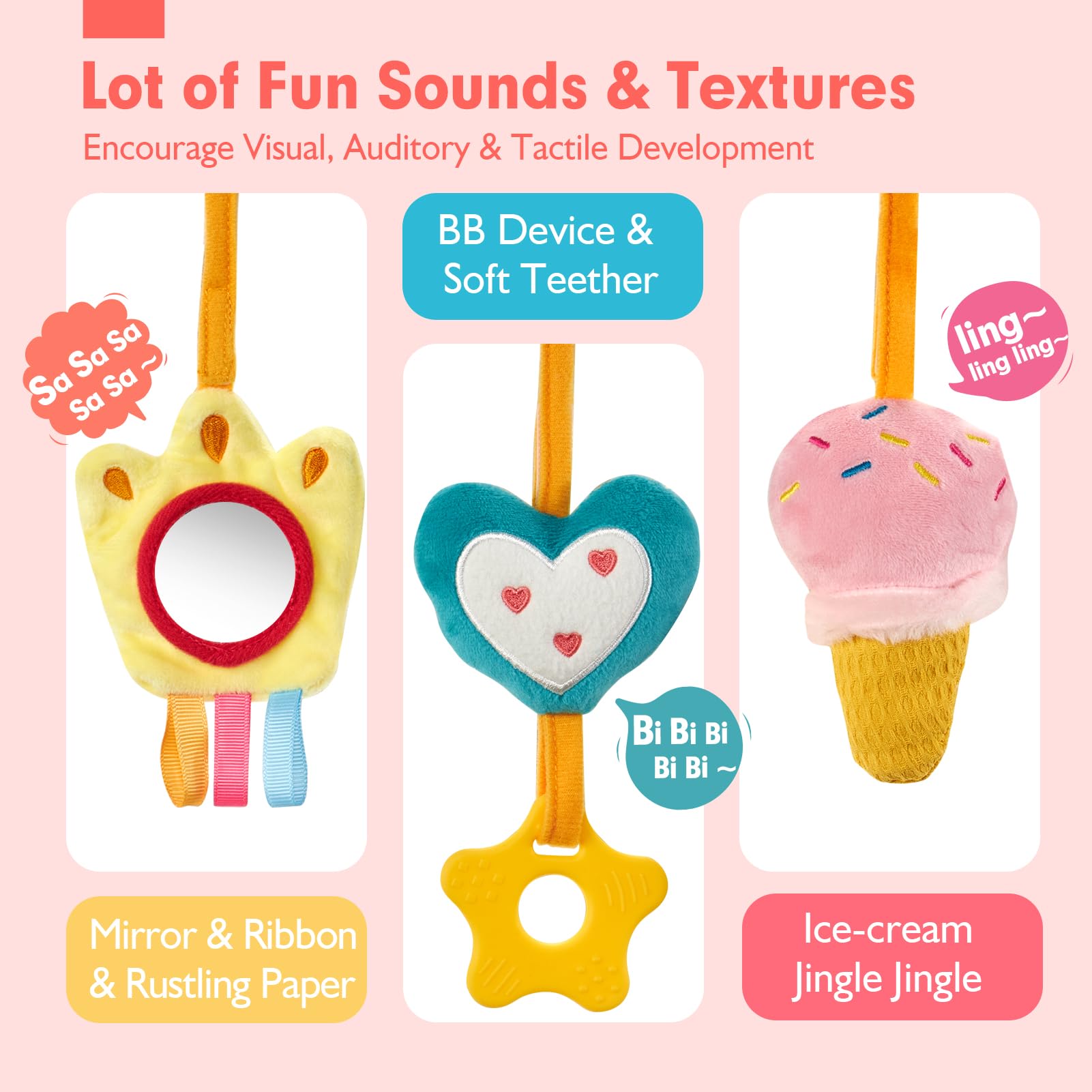 Car Seat Toys for Babies Rattl - Kids Toys New Born recensie en prijs