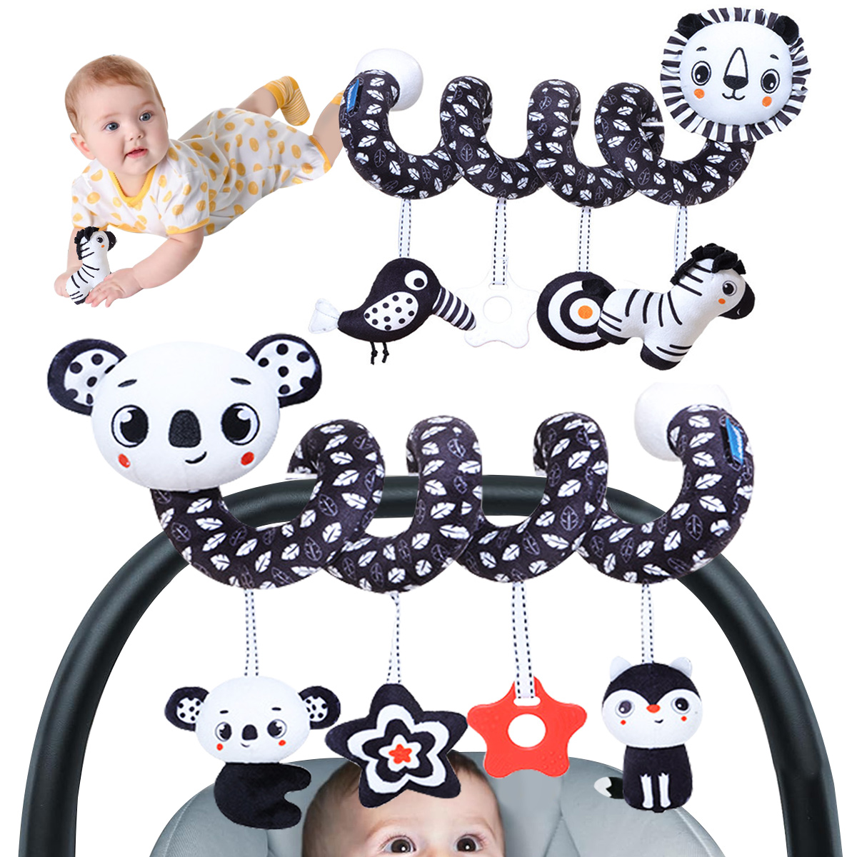 Baby Plush Spiral Hanging Toys - Kids Toys New Born recensie en prijs