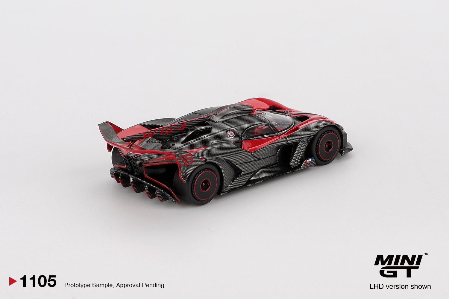 MINIGT 1/64 Bugatti Bolide Red - Kids Toys Boys recensie en prijs