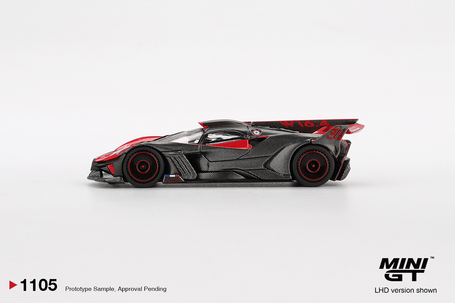 MINIGT 1/64 Bugatti Bolide Red - Kids Toys Boys recensie en prijs